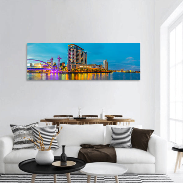 View of the Lowry theater panoramic canvas wall art