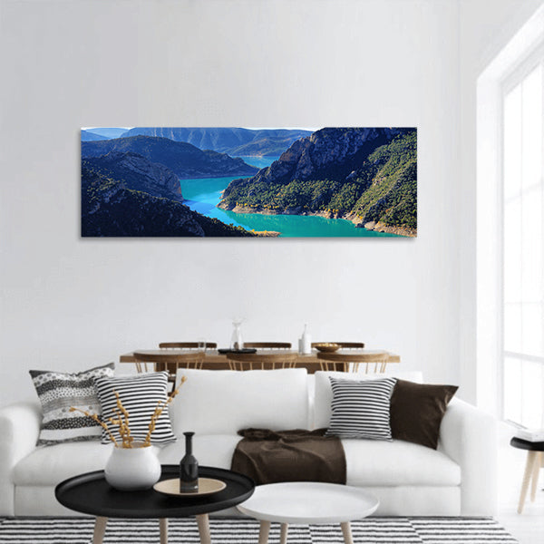 Spectacular cliff panoramic canvas wall art