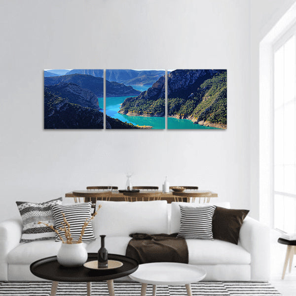 Spectacular cliff panoramic canvas wall art