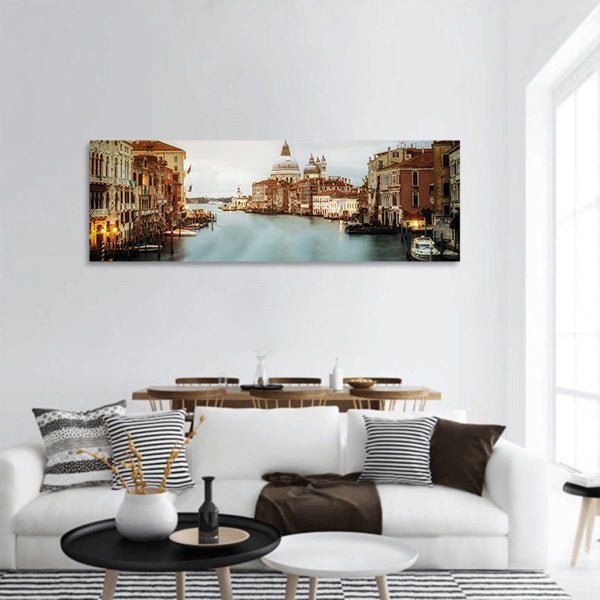 City of Venice panoramic canvas wall art