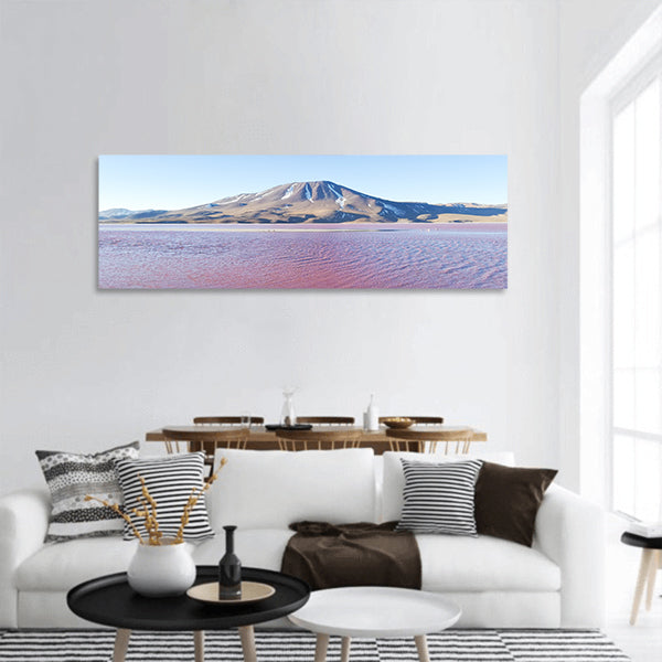 Laguna Colorada landscape panoramic canvas wall art