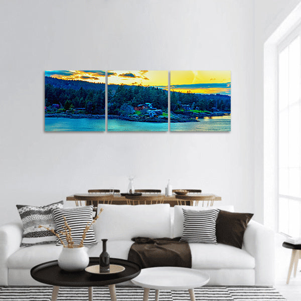 Georgia landscape panoramic canvas wall art