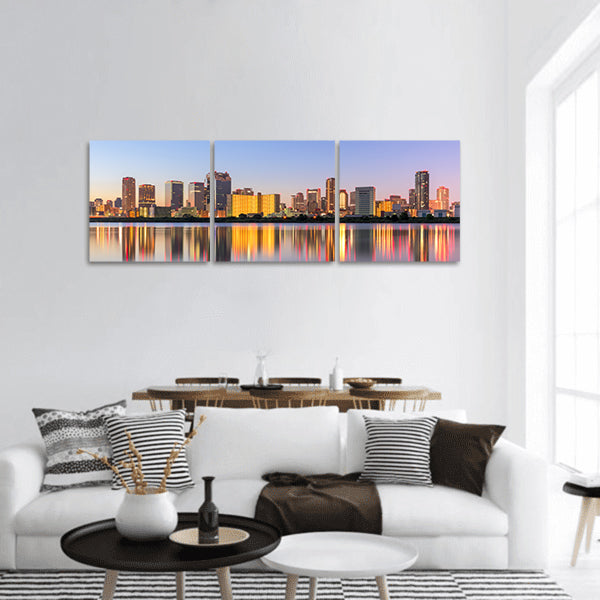 Japan Umeda District panoramic canvas wall art
