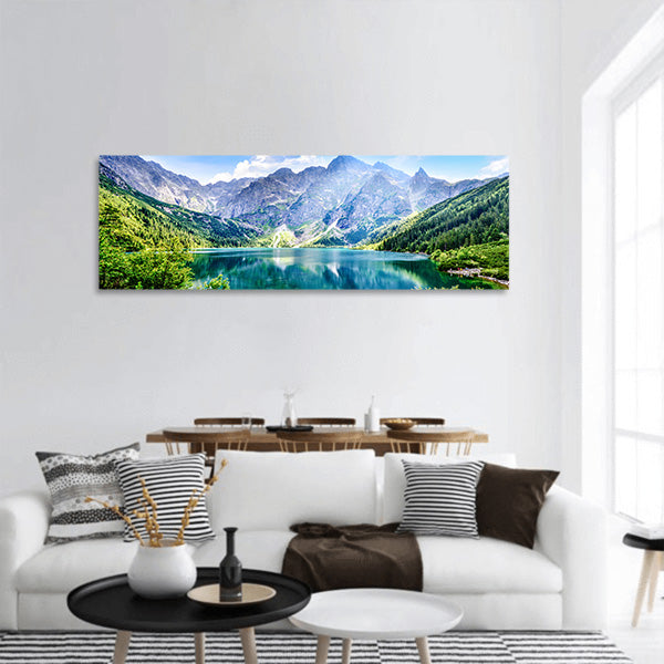 Rybi Staw panoramic canvas wall art