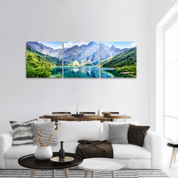Rybi Staw panoramic canvas wall art