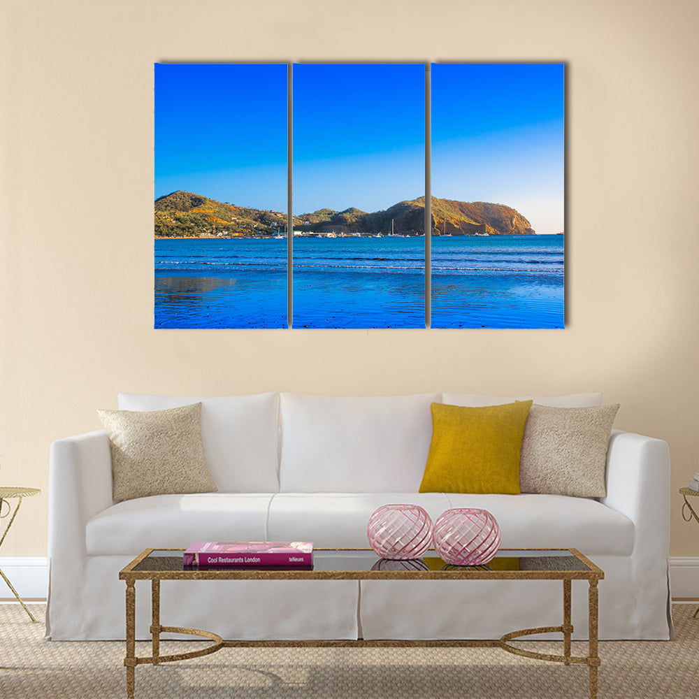 Nicaragua, central American during a gorgeous sunny day and blue sky Multi panel canvas wall art