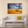 desert dune and storm sky Multi panel canvas wall art