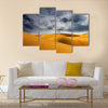 desert dune and storm sky Multi panel canvas wall art