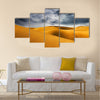 desert dune and storm sky Multi panel canvas wall art