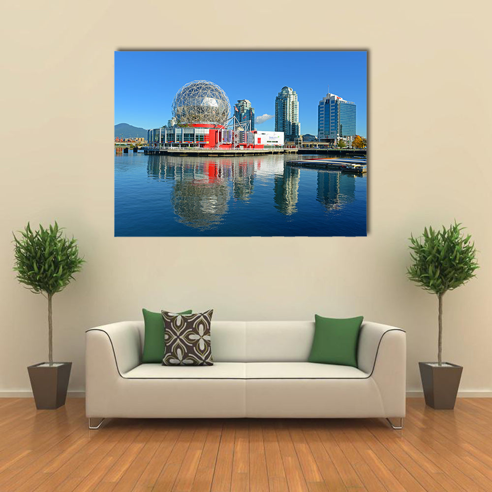 Vancouver Science World in Vancouver, Province of British canvas wall art