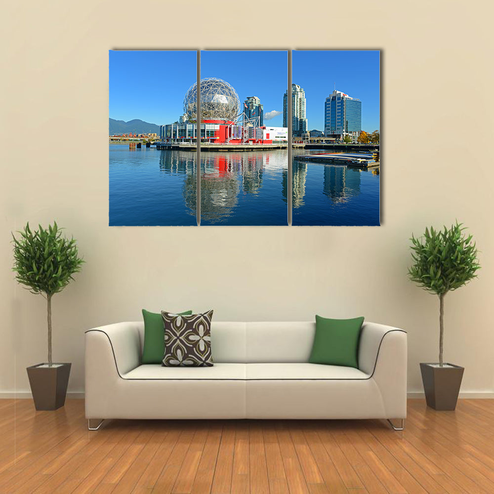 Vancouver Science World in Vancouver, Province of British canvas wall art