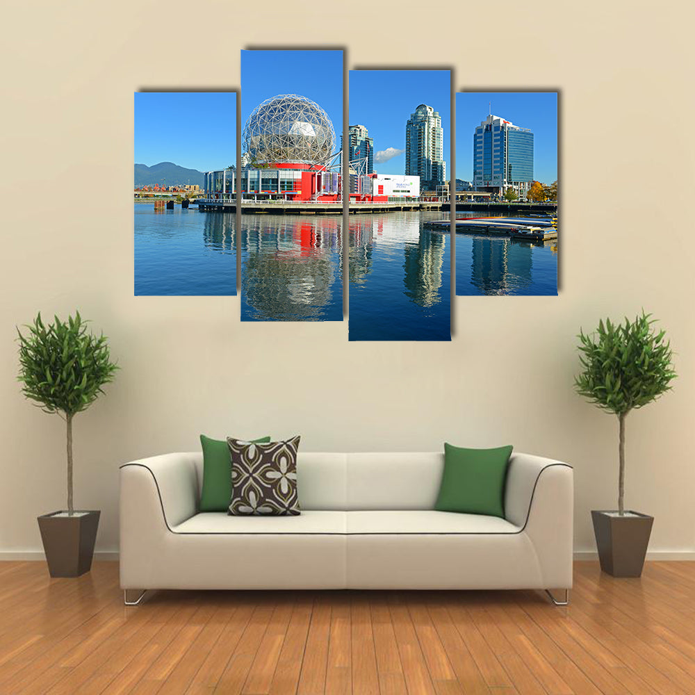 Vancouver Science World in Vancouver, Province of British canvas wall art