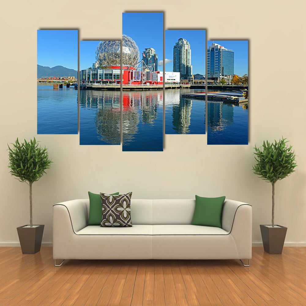 Vancouver Science World in Vancouver, Province of British canvas wall art