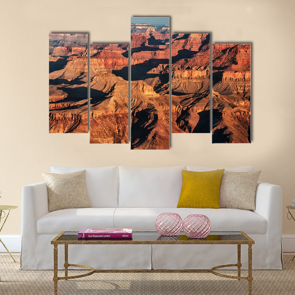 Grand Canyon sunrise Multi panel canvas wall art