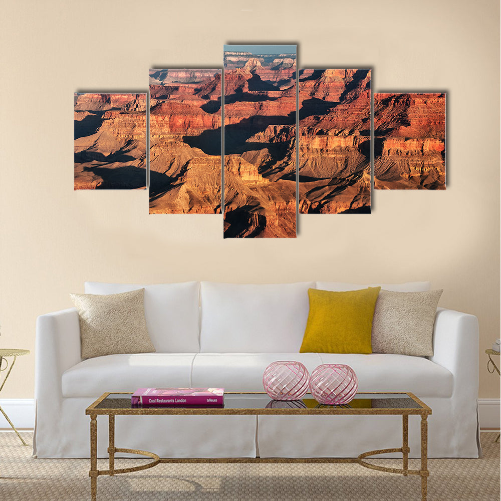 Grand Canyon sunrise Multi panel canvas wall art