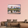 The Birmingham, Alabama, USA downtown city skyline multi panel canvas wall art