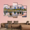 The Birmingham, Alabama, USA downtown city skyline multi panel canvas wall art