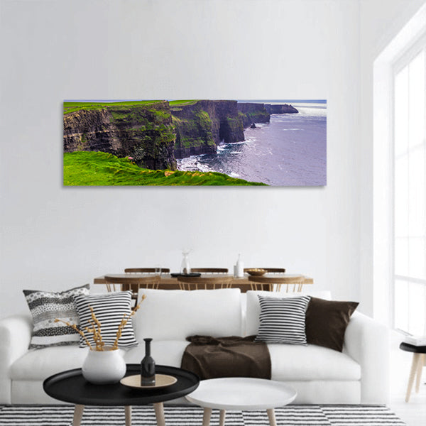 World famous Cliffs  panoramic canvas wall art