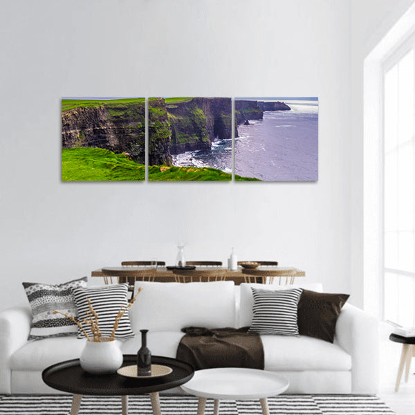 World famous Cliffs  panoramic canvas wall art