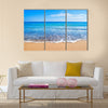 Most beautiful view of Beach and sea Multi panel canvas wall art