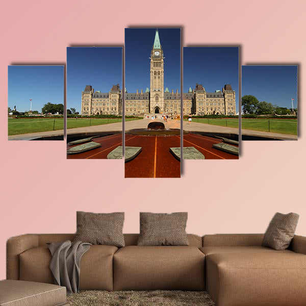 Parliament Hill Multi panel canvas wall art