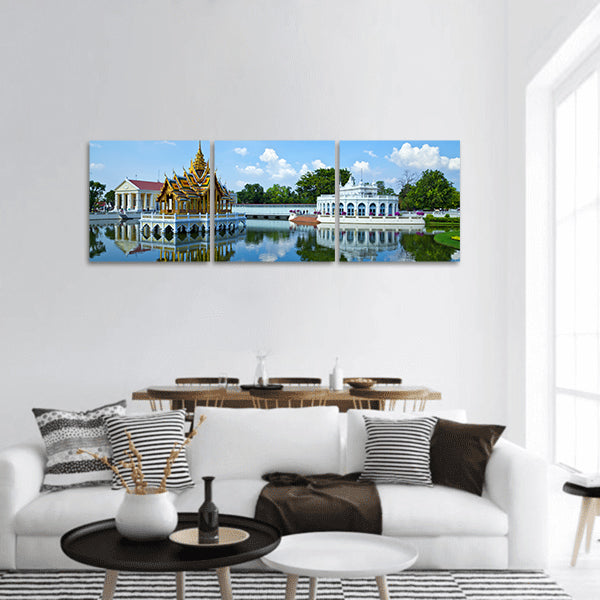 Bang Pa-In Palace panoramic canvas wall art