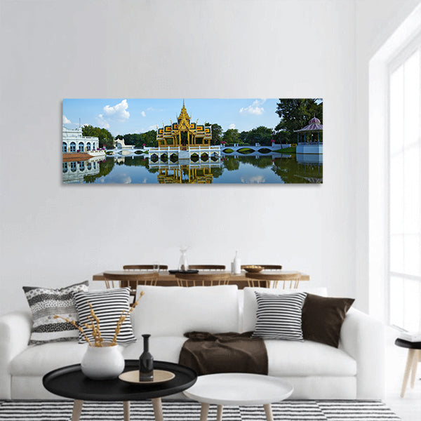 Bang Pa-In Palace panoramic canvas wall art