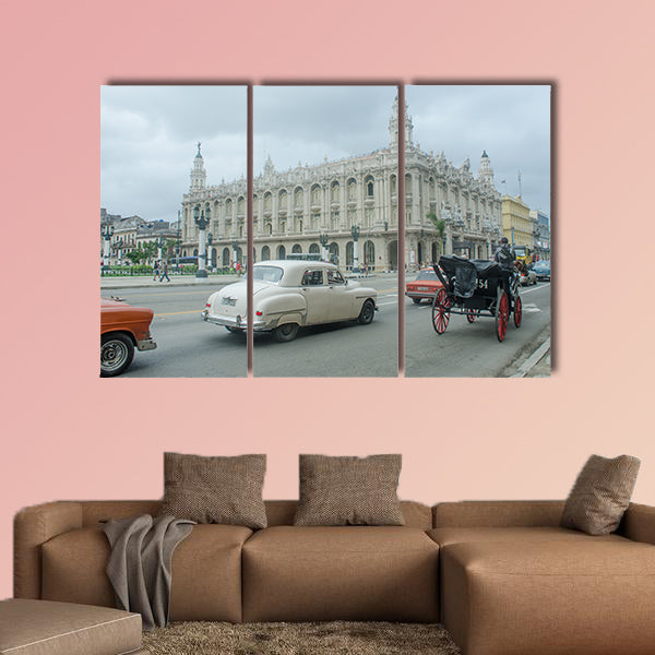 Gran Teatro de La Habana multi panel canvas wall art
