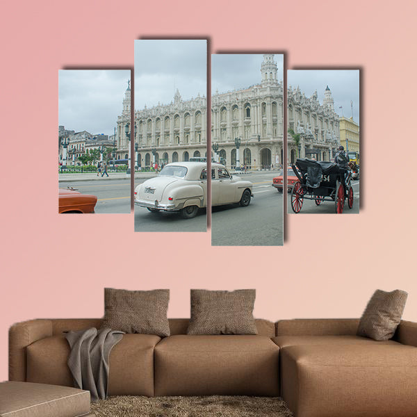 Gran Teatro de La Habana multi panel canvas wall art