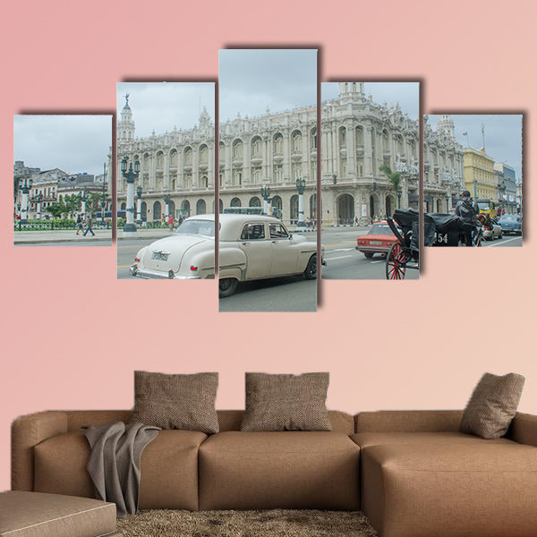 Gran Teatro de La Habana multi panel canvas wall art