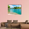 The mouth of the picturesque and fast river Tsievna, Niagara Falls multi panel canvas wall art