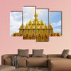 Amazing Thailand, Golden sanctuary Architecture  multi panel canvas wall art