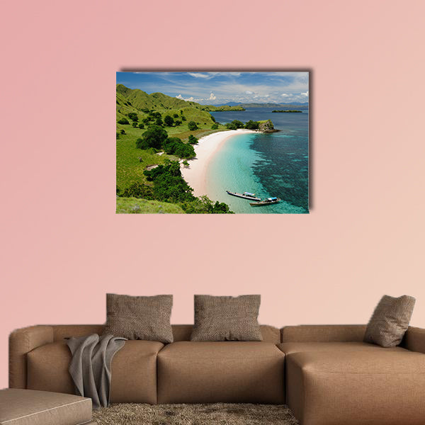 Komodo national park multi panel canvas wall art