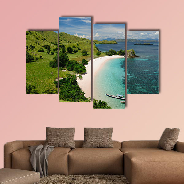 Komodo national park multi panel canvas wall art