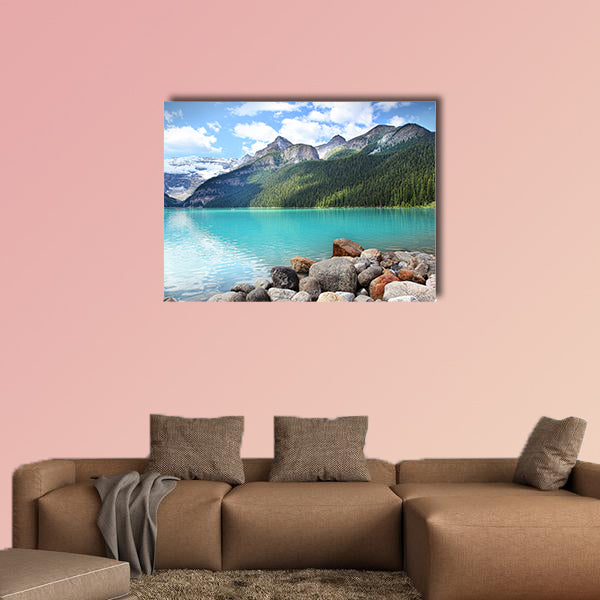 Beautiful Lake Louise located in the Banff National Park, Alberta wall art