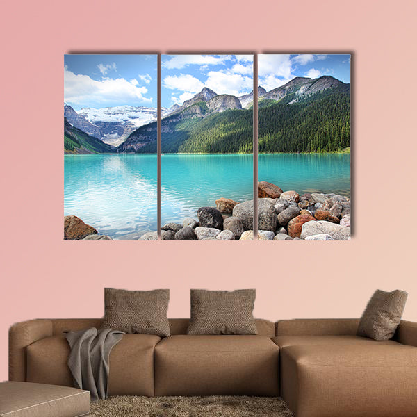 Beautiful Lake Louise located in the Banff National Park, Alberta wall art