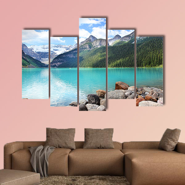 Beautiful Lake Louise located in the Banff National Park, Alberta wall art