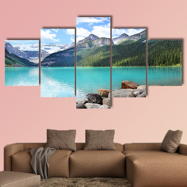 Beautiful Lake Louise located in the Banff National Park, wall art