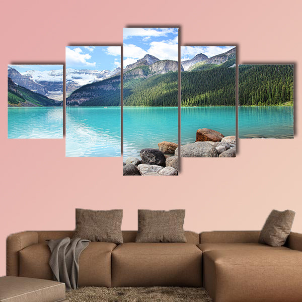Beautiful Lake Louise located in the Banff National Park, Alberta, wall art