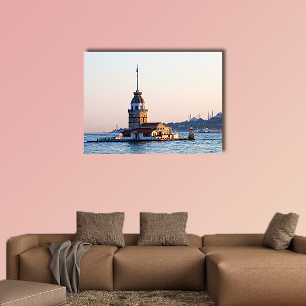Maiden Tower multi panel canvas wall art