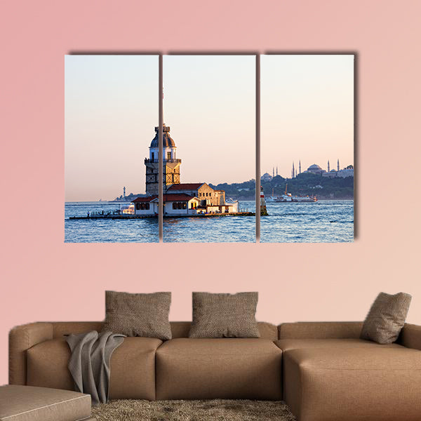 Maiden Tower multi panel canvas wall art