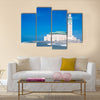 Mosque Hassan Multi Panel Canvas Wall Art