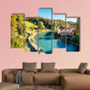 Bern old town with river in Switzerland multi panel canvas wall art