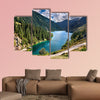 Beautiful view of high mountain Lake Kolsai in Kazakhstan, wall art