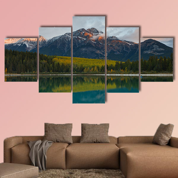 Patricia Lake and Pyramid Mountain, Jasper National Park, wall art