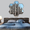 cathedral church of Milan in Lombardy, northern Italy hexagonal canvas wall art