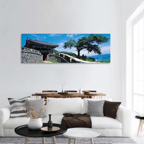 Beautiful Abstract panoramic canvas wall art