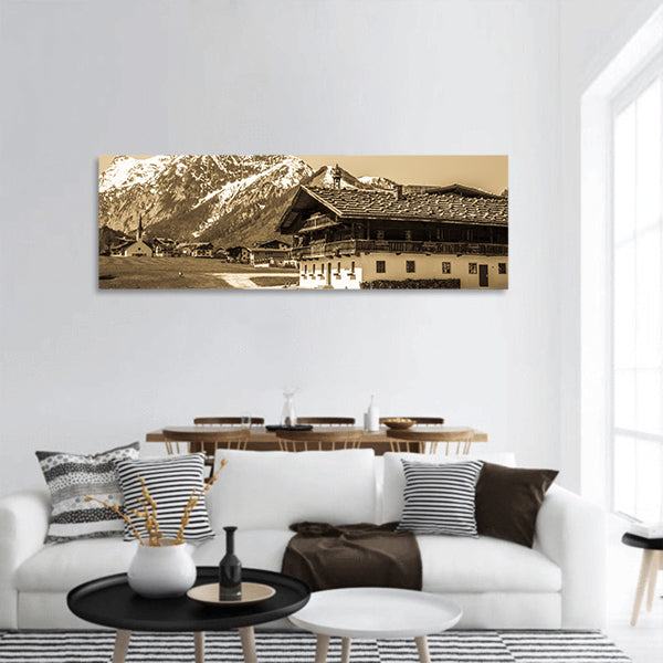 Austria Achensee lake panoramic canvas wall art