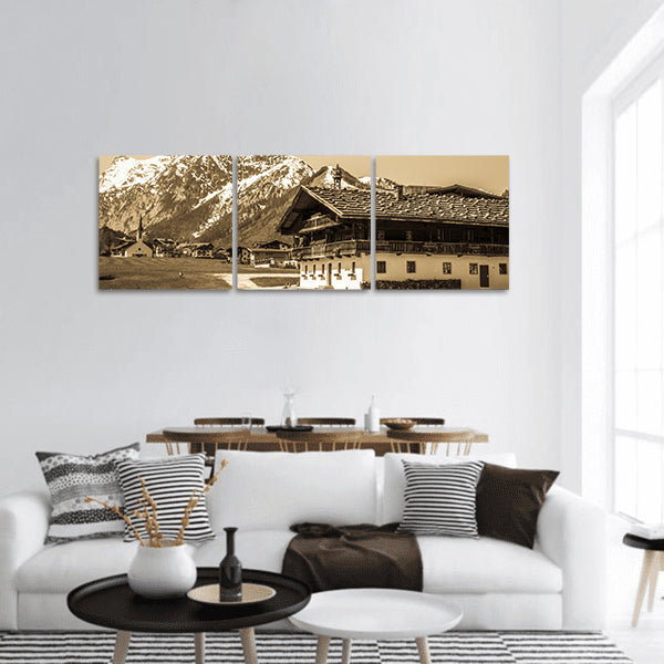 Austria Achensee lake panoramic canvas wall art