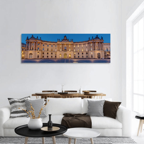 Historic Buildings Panoramic Canvas Wall Art